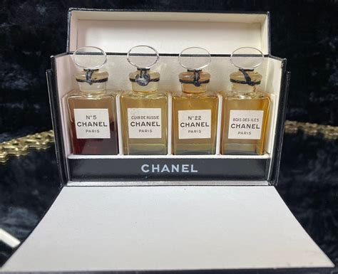 chanel mademoiselle perfume travel set|Chanel miniature perfume gift set.